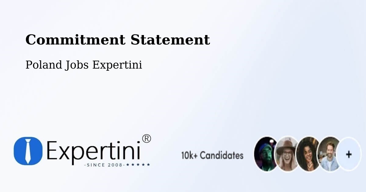 Corporate Commitment – Piecki - Poland Jobs Expertini